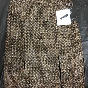 New Carlisle Black & brown skirt